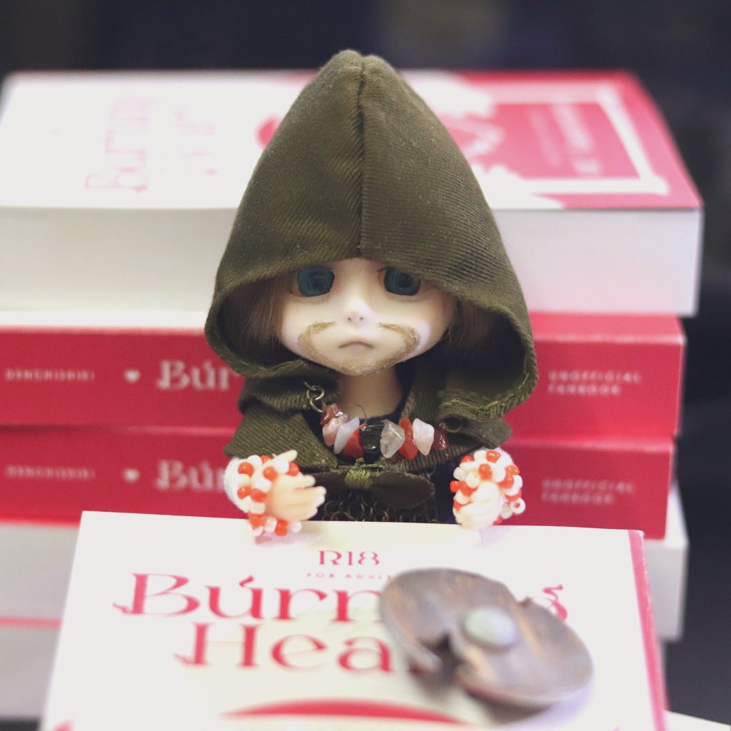 初めての同人誌『Burning Heart』制作裏話